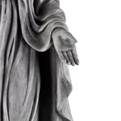 John Timberland Virgin Mary Statue Sculpture Decor Outdoor Garden Front Porch Patio Yard Outside Home Balcony Gray Stone Finish Ceramic 29" Tall -Wall Charm Deals Store GUEST b17b00a0 e44c 4922 be56 0bc39e46d3f3