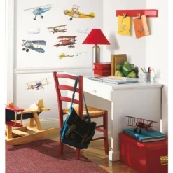 Vintage Planes Peel And Stick Wall Decal - RoomMates -Wall Charm Deals Store GUEST b1fd0e50 5808 4a86 a04f 23daf123be5c
