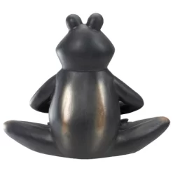 Northlight 11" Yoga Frog In Sukhasana Position Outdoor Garden Statue -Wall Charm Deals Store GUEST b301dfdc b56f 48c1 ae80 d2a4ccc88365