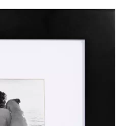 8" X 8" Matted To 4" X 4" Museum Wall Frame Black - Kate & Laurel All Things Decor -Wall Charm Deals Store GUEST b5c3ef61 b827 4d1b 8ba8 0def1741e24b