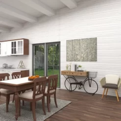 Metal Tree Wall Decor With Embossed Design Set Of 4 Brown - Olivia & May -Wall Charm Deals Store GUEST b79ef81d 8a67 48e3 98c8 abc42189d388