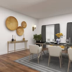 Set Of 3 Metal Plate Large Metallic Disk Wall Decors - Olivia & May -Wall Charm Deals Store GUEST b7a35650 5a4b 42aa b9a4 5c505073fda8