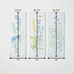 Sullivans Herb Inspired Wall Panel Set Of 3, 35.75"H Multicolored -Wall Charm Deals Store GUEST b948034c 69fd 412a ab8c af8c1e9e6fe1