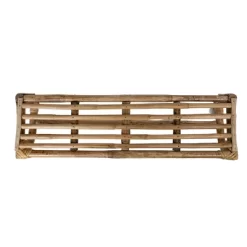 Brown Cane Wall Shelf By Foreside Home & Garden -Wall Charm Deals Store GUEST b9d57325 17e3 409b bc27 ebf5520916fd