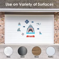 Big Dot Of Happiness Shark Zone - Peel And Stick Kids Room Vinyl Wall Art Stickers - Wall Decals - Set Of 20 -Wall Charm Deals Store GUEST baa99d81 454c 4530 b616 ec02d095056e