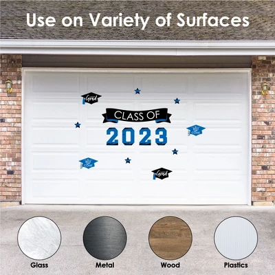 Big Dot Of Happiness Blue Class Of 2023 Graduation Party Wall Decals Set Of 20 3 Big Dot Of Happiness Blue Class Of 2023 Graduation Party Wall Decals Set Of 20 - Image 3