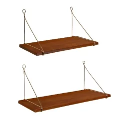 2pc Vista Wood And Metal Wall Shelves - Kate & Laurel All Things Decor 9 2pc Vista Wood And Metal Wall Shelves - Kate & Laurel All Things Decor -Wall Charm Deals Store GUEST c1b6ecb1 60c5 4dc0 abaf 26dc245ded7c