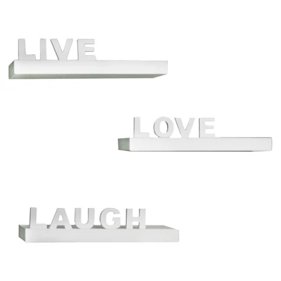 Live, Love, Laugh Shelves 3 Live, Love, Laugh Shelves - Image 3