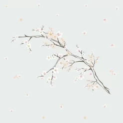 3D Embellishments Cherry Blossom Branch Peel And Stick Giant - RoomMates