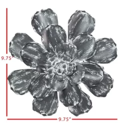 Distressed Flower Wall Art Metal - Foreside Home & Garden 9 Distressed Flower Wall Art Metal - Foreside Home & Garden -Wall Charm Deals Store GUEST c5ba2810 8dfc 4db3 aa01 314ff68446a5