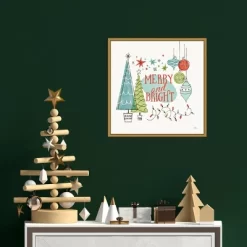 16" X 16" Merry And Bright Christmas Tree Square By Janelle Penner Framed Canvas Wall Art - Amanti Art 7 16" X 16" Merry And Bright Christmas Tree Square By Janelle Penner Framed Canvas Wall Art - Amanti Art -Wall Charm Deals Store GUEST c73fdb83 14f2 473d 9953 5324da49992f