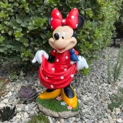 Disney 22" Minnie Mouse Birdbath Resin/Stone Statue -Wall Charm Deals Store GUEST c82bf3ab 14a6 4436 bb13 150d4cb746e5