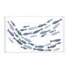 Metal Fish Wall Decor Blue - Olivia & May