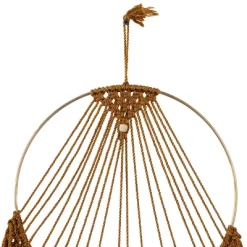 Fabric Macrame Handmade Intricately Weaved Wall Decor With Beaded Fringe Tassels Brown - Olivia & May 7 Fabric Macrame Handmade Intricately Weaved Wall Decor With Beaded Fringe Tassels Brown - Olivia & May -Wall Charm Deals Store GUEST cd724d1f 35d8 41b3 9b5b bc5d35e8c497