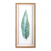 (Set Of 3) 28"x12" Framed Leaves Decorative Wall Art White - Threshold™