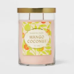 Glass Jar Mango Coconut Candle - Opalhouse™ -Wall Charm Deals Store GUEST d5df7935 c4d2 412c 8399 c3cca94db9a0
