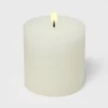 Pillar Candle Soft Cotton White - Threshold™