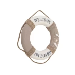 Resin Sign Rope Life Ring Wall Decor White - Olivia & May -Wall Charm Deals Store GUEST d9eb0670 546e 4cfe 9666 454686c89842