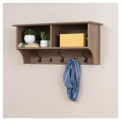Douglas 36" Hanging Entryway Shelf - Prepac -Wall Charm Deals Store GUEST dab2de17 2cd8 45dc 8a7a dea42fbae163