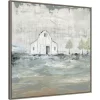 30" X 30" Iowa Barn I By Courtney Prahl Framed Canvas Wall Art Print - Amanti Art