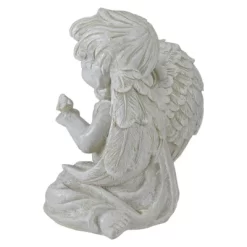Northlight 6" Ivory Sitting Angel With Bird Outdoor Garden Statue 6 Northlight 6" Ivory Sitting Angel With Bird Outdoor Garden Statue -Wall Charm Deals Store GUEST df4d346c 3ff0 4f63 840f 9a91c7a94006