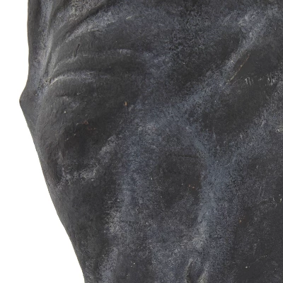 Magnesium Oxide Modern Farmhouse Dog Garden Sculpture Black - Olivia & May 3 Magnesium Oxide Modern Farmhouse Dog Garden Sculpture Black - Olivia & May - Image 3