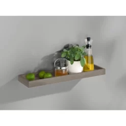 24" X 6" Loggia Shelf Driftwood - Dolle Shelving