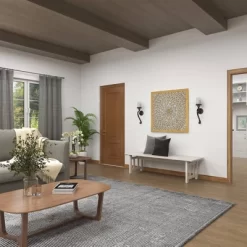 Wood Floral Handmade Intricately Carved Wall Decor With Mandala Design Light Brown - Olivia & May -Wall Charm Deals Store GUEST e462ebb4 5009 4414 99e1 bfc2c657c32f