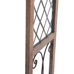 64.75" Traditional Rectangle Aspire Scroll Metal And Wood Decorative Wall Art Natural - StyleCraft -Wall Charm Deals Store GUEST e4c7fca3 b3f3 4ca9 b2cf 55fc9edcbdc2