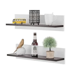 23.62" Set Of 2 Repose Display Photo Ledge Shelves - Danya B. -Wall Charm Deals Store GUEST e797e0c3 84b1 4f06 aeaa 0b508c620700