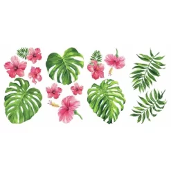 Tropical Hibiscus Flower Peel And Stick Wall Decal - RoomMates -Wall Charm Deals Store GUEST e84f157b ebf4 444f 9d90 80c090bf283a