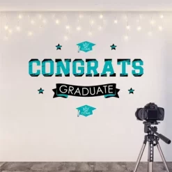 Big Dot Of Happiness Teal Graduation Party Photo Backdrop - Wall Decals 7 Big Dot Of Happiness Teal Graduation Party Photo Backdrop - Wall Decals -Wall Charm Deals Store GUEST eb6dcd06 9e7a 4461 a864 cbde5b0e91ed