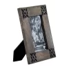 Black Southwest Pattern 4x6 Inch Wood Decorative Picture Frame - Foreside Home & Garden