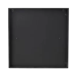 24" X 24" Metal Abstract Overlapping Lines Wall Decor With Black Backing Black - CosmoLiving By Cosmopolitan -Wall Charm Deals Store GUEST eeb70ee1 b761 43d9 88a7 29a02486dfbf