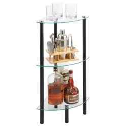 MDesign Glass/Metal Household Corner Organizer Shelf -Wall Charm Deals Store GUEST ef504d28 3a82 44e3 8898 c0636ed5b0e1
