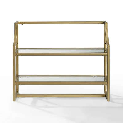 Aimee Wall Shelf Gold - Crosley 1 Aimee Wall Shelf Gold - Crosley