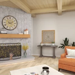 Wood Floral Handmade Intricately Carved Wall Decor With Mandala Design Light Brown - Olivia & May -Wall Charm Deals Store GUEST efcc2a0e ec0c 445e 9b07 0224a1e13326