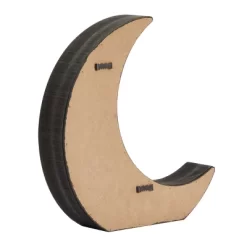 2 Pack Wooden Moon Shelf, Rustic Wall Home Decor, Crystal Holder For Stones Display And Essential Oils (10 X 10 X 2 In) -Wall Charm Deals Store GUEST f0aa0a8d 363f 4e74 abd8 dcb54208f6fa