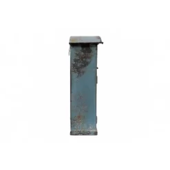 Embossed Tin Mail Box Blue - 3R Studios -Wall Charm Deals Store GUEST f3a41070 53da 4494 bd09 af666b180b40