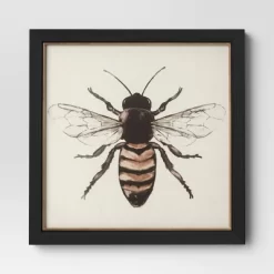 (3pk) 12" X 12" Bees Framed Wall Canvases - Threshold™ -Wall Charm Deals Store GUEST f42f26eb 948e 4a3b 84aa adb97c7fee99