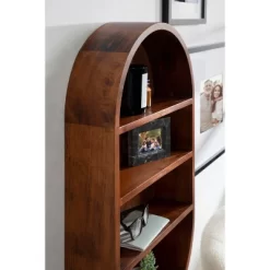 16" X 28" Hutton Wood Capsule Decorative Wall Shelf Walnut Brown - Kate & Laurel All Things Decor 9 16" X 28" Hutton Wood Capsule Decorative Wall Shelf Walnut Brown - Kate & Laurel All Things Decor -Wall Charm Deals Store GUEST f4b82ad4 cec6 439a ae8e 6c5086c5f9be