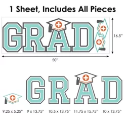 Big Dot Of Happiness Medical School Graduation Party Decor - Vinyl Wall Decals - Grad -Wall Charm Deals Store GUEST f69895ea a605 441a 9ccd fd1db607eee8