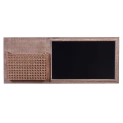 Multi-Functional Wall Memo Board With Chalkboard And File Rack Storage Brown - StyleCraft -Wall Charm Deals Store GUEST f6a0779e 7e5d 44db 8208 ab0a937ec667