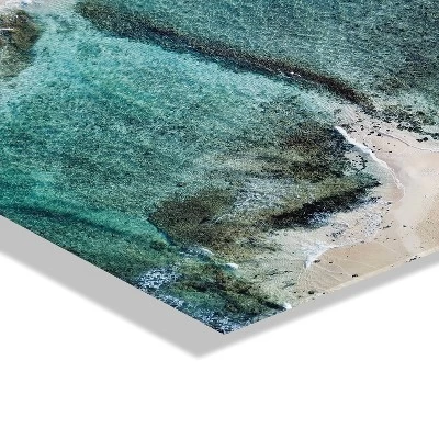 23" X 31" Poipu Beach Kauai By Rachel Dowd Floating Acrylic Unframed Wall Canvas - Kate & Laurel All Things Decor 2 23" X 31" Poipu Beach Kauai By Rachel Dowd Floating Acrylic Unframed Wall Canvas - Kate & Laurel All Things Decor - Image 2