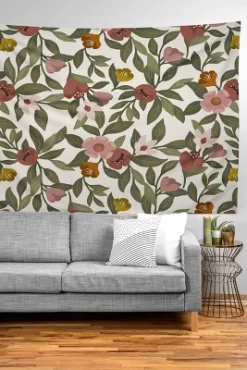 Lebrii Febe Floral Pattern Tapestry - Society6