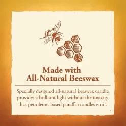 Candle By The Hour 48-Hour Vertical Candle, Eco-friendly Natural Beeswax With Cotton Wick -Wall Charm Deals Store GUEST f8845dea 0d43 40eb 8357 955ea9a6a95d