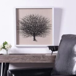 Tree On White Background Shadow Box Black - StyleCraft -Wall Charm Deals Store GUEST f961f74a 21a1 4678 b7ae 82b9705d74af