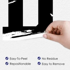 Big Dot Of Happiness Black And White Graduation Party Decor - Vinyl Wall Decals - Grad 8 Big Dot Of Happiness Black And White Graduation Party Decor - Vinyl Wall Decals - Grad -Wall Charm Deals Store GUEST fc6dbe39 8483 401f 98be d03da15342ea