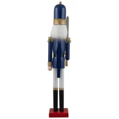 Northlight 48.25" Blue And White Christmas Nutcracker Soldier With Sword -Wall Charm Deals Store GUEST fcb38d08 6fbf 4850 9e23 7bd18dc57ac1