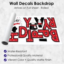 Big Dot Of Happiness Ta-Da, Magic Show - Peel And Stick Magical Birthday Party Decoration - Wall Decals Backdrop -Wall Charm Deals Store GUEST fcfafb98 f571 415b 9ad1 bbd4f1dc2621